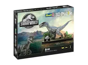 3D puzle REVELL Jurassic World Rebirth — veločiraptora modelis