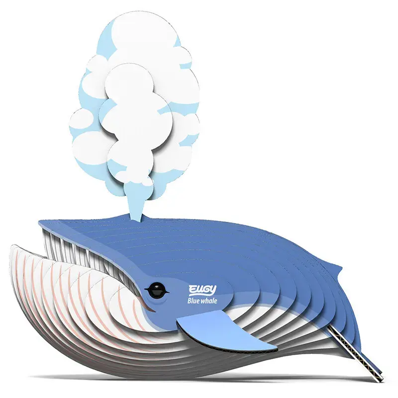 3D‑пазл Fat Brain Toys Eugy Blue Whale — 25 шт. Photo 3
