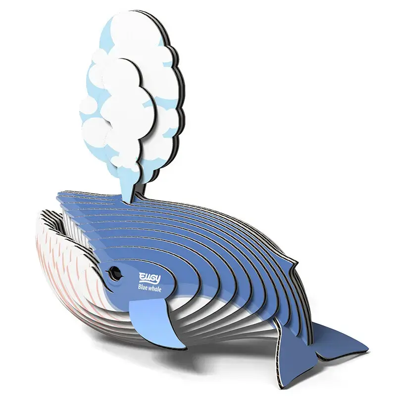3D‑пазл Fat Brain Toys Eugy Blue Whale — 25 шт. Photo 4