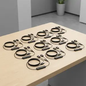Кабель Yealink USB на QD для гарнитур серии YHS — набор из 10 штук
