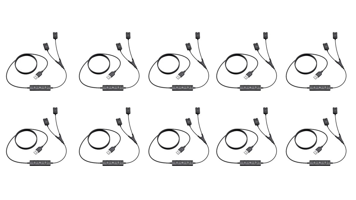 Yealink USB uz QD trenera kabelis