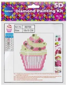 Набор алмазной мозаики Norimpex Babeczka 15×15 см (5D)