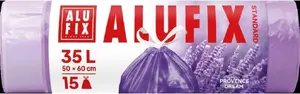 Trash Bags Alufix HDPE 35 L 15 pcs lavender (purple)