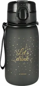 Бутылка STARPAK BIDON 400 мл Ombre Black-Gold, многоразовая