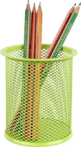 Desk cup organizer NET Kubek przybornik okrągły duży lemon