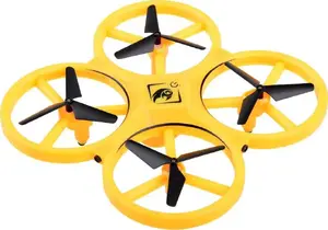 Toy drone Jokomisiada RC0573 yellow — lightweight remote-control quadcopter