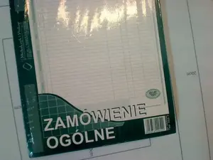 Paper order form pad Michalczyk & Prokop 332-1 A4 40 sheets