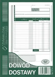 Delivery Note Book Michalczyk & Prokop A5 self-copying 80 sheets (315-3)