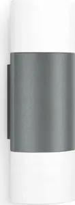 Wall light Steinel LIGHT L 910 anthracite — outdoor wall luminaire without sensor, LED compatible