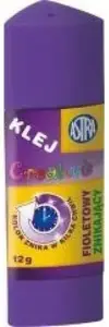 Līme zīmulis Astra Klej Creativo izzūdošs violets 12 g, komplekts 12 gab.
