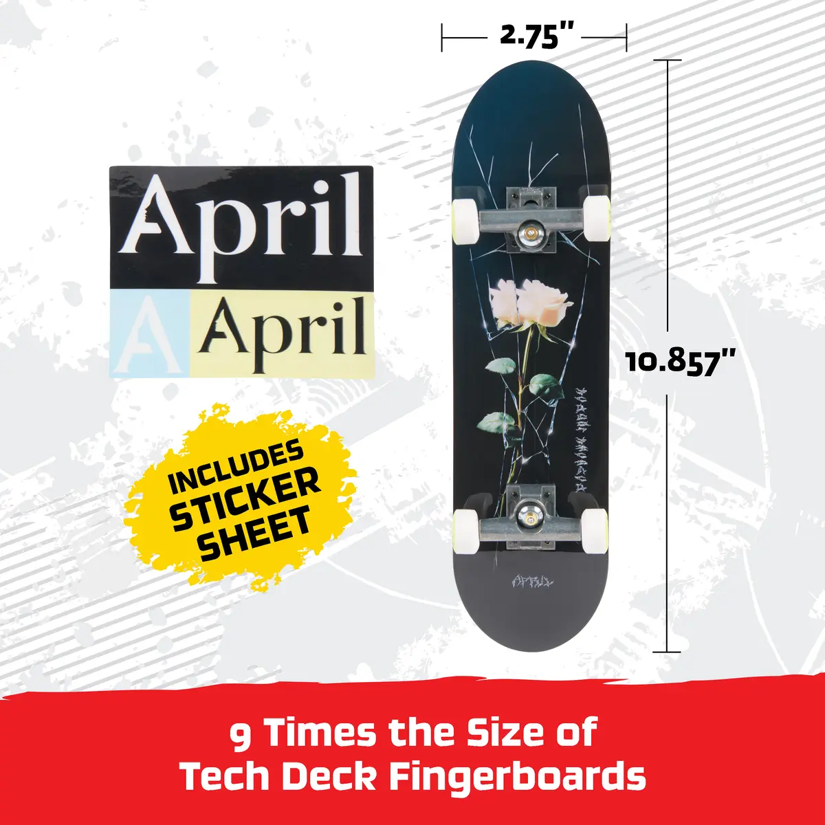 Tech Deck April Roka Skaitbords Mini Skaitbords Photo 3