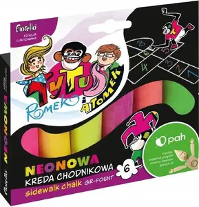 Chalk Crayons Fiorello Kreda neon Tytus 6 colors — Fiorello 603008