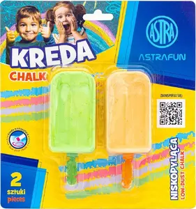 Лезвия для бритвы Astra Kreda Lody Fun, упаковка 2 шт.