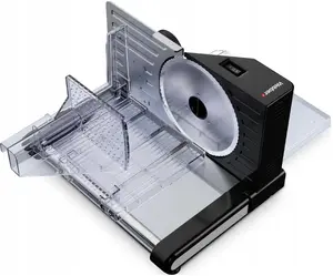 Electric Food Slicer Webber INOX 160W – Adjustable Thickness for Bread, Cold Cuts, Cheese