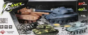 Remote Control Tank toy Mega Creative HB-DZ04, dimensions 50×20×24 cm, rechargeable, radio-controlled