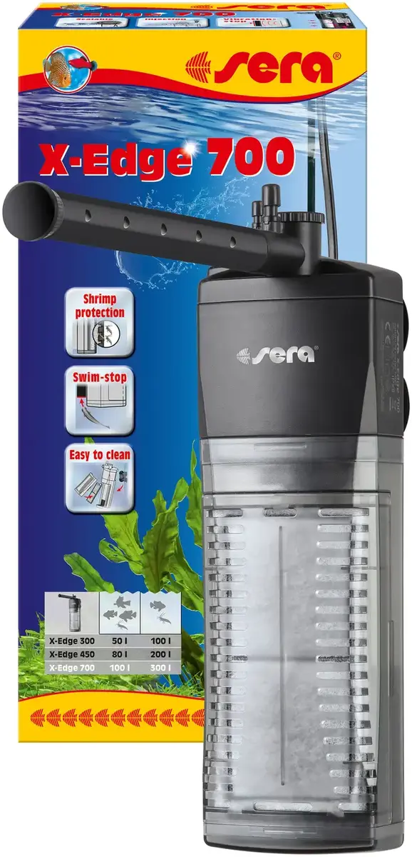 sera X-Edge 700 filtrs akvārijam (100–300 l) Photo 2