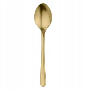 Tea spoon GET-IT LUI GOLD model V-5000-3G-12, stainless steel, gold finish