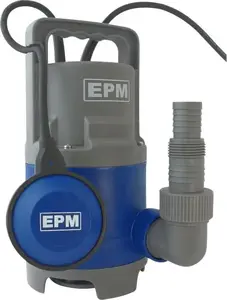 Погружной насос для грязной воды EPM E-200-2002, 400 Вт, для сточных вод и откачки