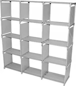 Modular shelving cabinet No name M35A, foldable 4/3 configuration