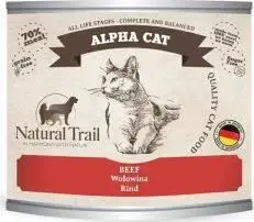 Консервы для кошек Natural Trail Alpha Beef беззерновые, говядина, 200 г
