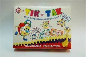 Abino puzzle set Ukladanka TIK TAK – Abino educational wooden puzzle