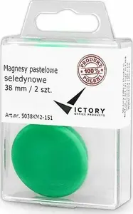 Magnetic Discs Victory Office Product 38 mm, pack of 2, pastel mint