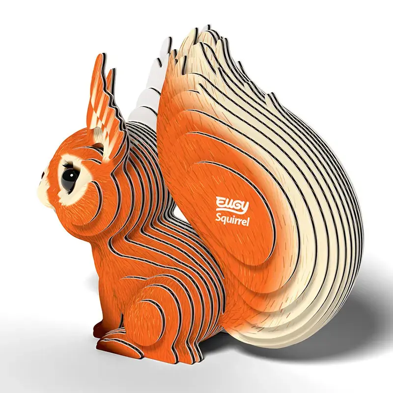 3D-пазл Fat Brain Toys Eugy Squirrel — 36 шт. Photo 3