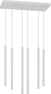 Подвесной светильник ORNO HARMONI, макс. 6×20W, цоколь G9, белый