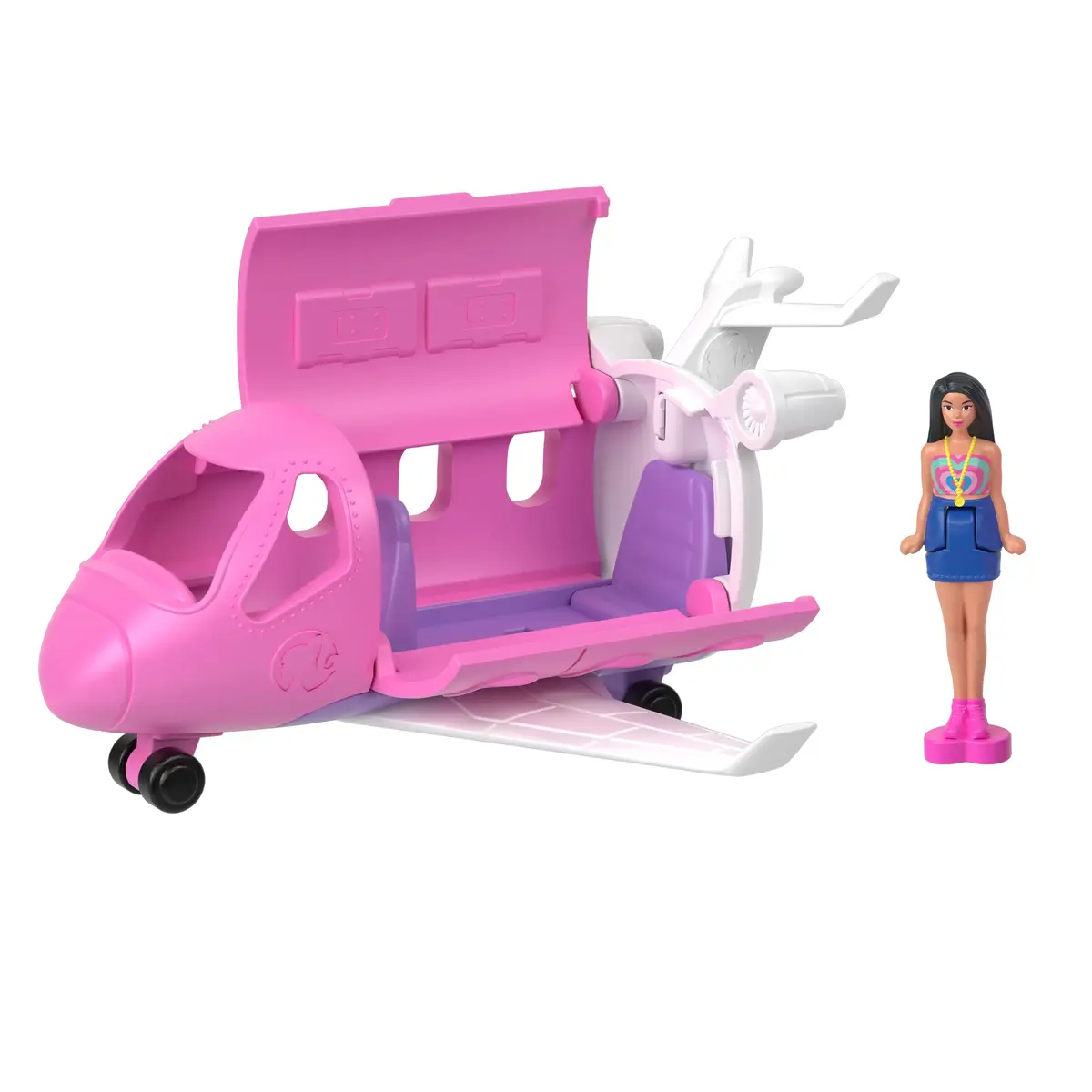 BARBIE Mini BarbieLand leļļu komplekts ar Dreamplane Photo 4
