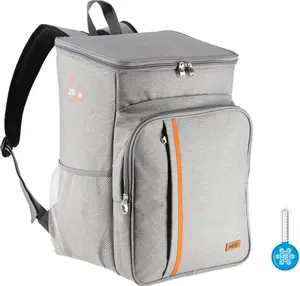 Thermal Cooler Bag Nils Extreme NC3140 gray 25L – insulated lunch and food transport bag