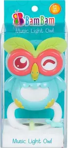 Nightlight Musical Owl Bambam BAM BAM GRAJACA SOWKA 0/12 – baby toy, soothing melodies for newborns