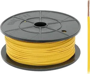 Wire terminal sleeve BLOW 73-001# 0.22 mm² yellow, insulated ferrule