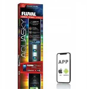 Светильник для аквариума Fluval AquaSky LED 3.0 — 21 Вт, для аквариумов 75–106,4 см, управление по Bluetooth