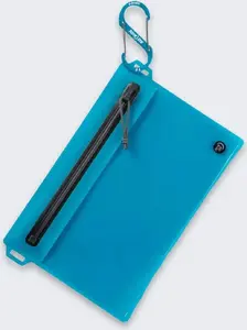 Waterproof Phone Pouch NITEIZE RunOff Medium – blue, universal protective sleeve