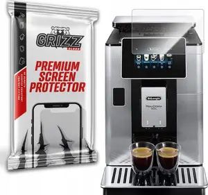 Hibrīdais aizsargstikls GrizzGlass priekš DeLonghi Primadonna Soul ECAM 610.74.MB