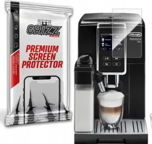 Hibrīda rūdīta aizsargstikla GrizzGlass priekš DeLonghi Dinamica Plus ECAM 370.70.SB