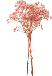 Artificial Gypsophila Spray 4 Branches approx. 20 cm, light pink by kwiatydonice
