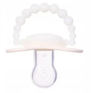 Соска Nuk LUU Kids 3–6 мес American Cream Glow — силиконовая, для 3–6 месяцев