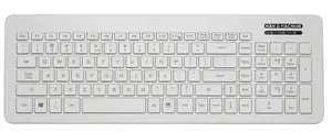 Проводная полноразмерная клавиатура ManMachine Very Cool US Layout (белая) — USB, QWERTY, кабель 1.5 м