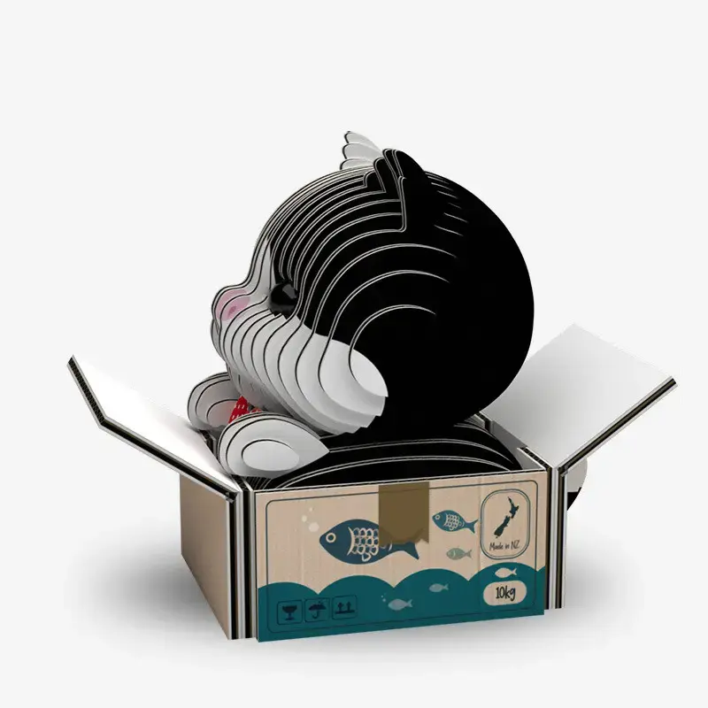 Fat Brain Toys Eugy CAT Tuxedo 3D пазл Photo 5
