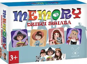 Настольная игра Kangur Memory от Kangur — детская игра на память, издание «Dzieci Świata»