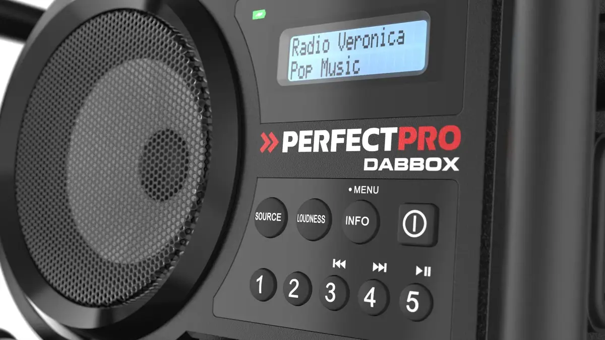 Portable DAB+ FM Radio No name Perfectpro Dabbox Photo 3