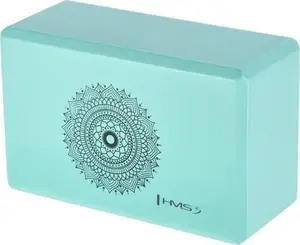 Yoga block HMS KJ02 KOSTKA DO JOGI Mint – foam support block for yoga and pilates
