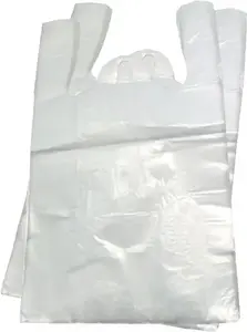 Пакет полиэтиленовый Staples SARANTIS HDPE 22×5×38 см, 6 мкм, 200 шт., белый