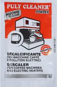 Kafijas automātu kalcīja noņemšanas pulveris PULY CAF PULY CLEANER 25 g maisiņš