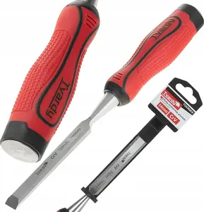 Chisel Tvardy flat woodworking 14 mm CrV blade, hardened and tempered