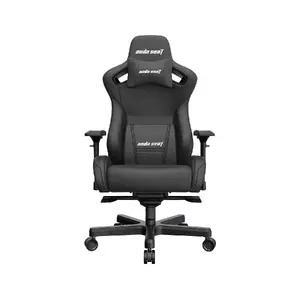 Spēļu krēsls Anda Seat Kaiser 2 Universal, ar polsterētu sēdekli, max slodze 200 kg, sēdekļa platums 580 mm dziļums 540 mm, augstums 210 mm, melns