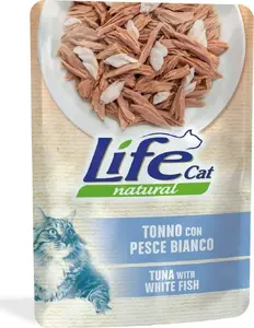 Консервы для кошек Life Pet Care LIFE CAT пауч 70 г — тунец с белой рыбой