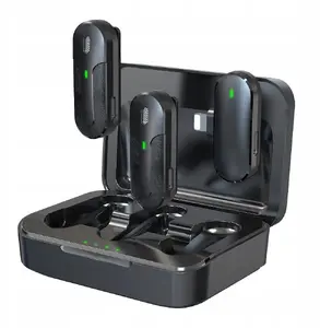 Lavalier microphone Devia Kintone Lightning wireless dual lavalier black