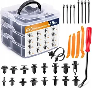 Car Hairpin Set in Organizer LEANToys 620 pieces